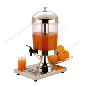 Cafeteria Equipment Automatic Acrylic Refrigerated Juice Dispenser